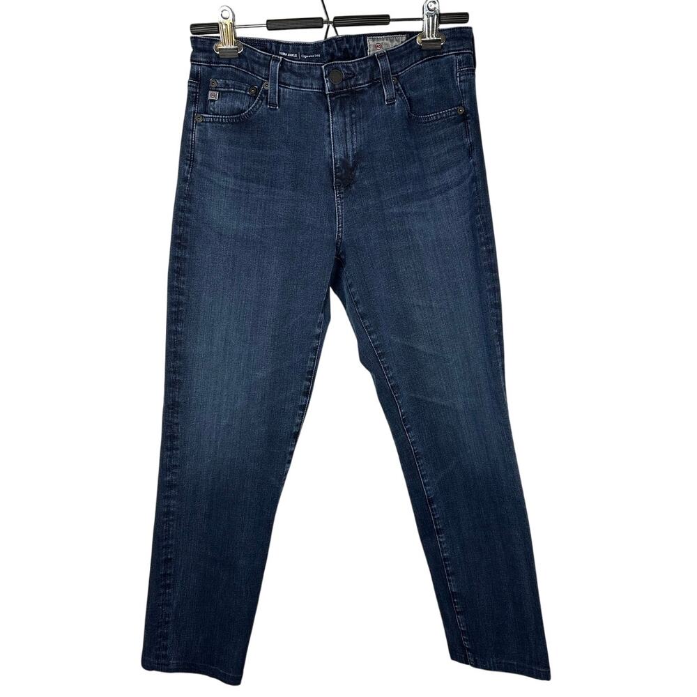 AG Contour360 Cotton Blend Prima Ankle Cigarette Leg Jeans Women's 28